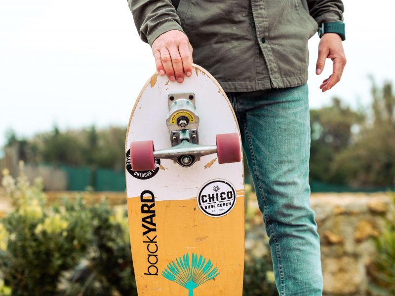 Chico surf coach Ericeira - surf skate courses - surf skate lessons